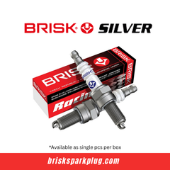 AR12YS Silver Racing Spark Plug