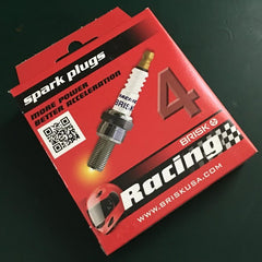 Brisk Racing spark plugs packaging