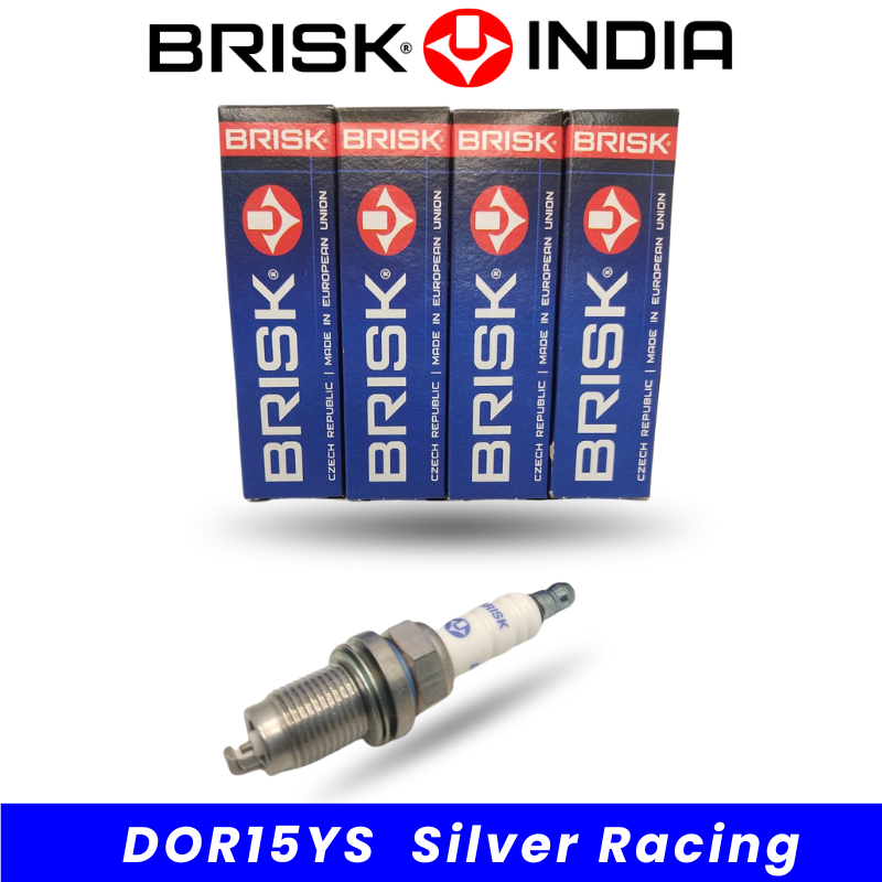 DOR15YS Silver Racing BRISK Spark Plugs