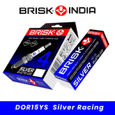 DOR15YS Silver Racing BRISK Spark Plugs