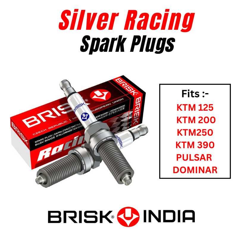 MR12ZS Silver Racing Multispark Plugs BRISK Spark Plugs