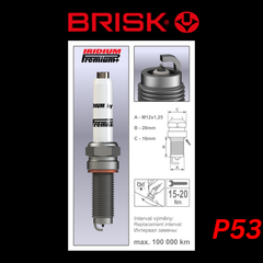 Iridium Premium P53 BRISK Tabor