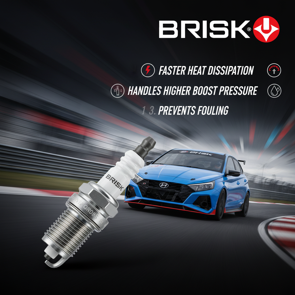 BRISK Silver QR08S Spark Plugs BRISK Tabor