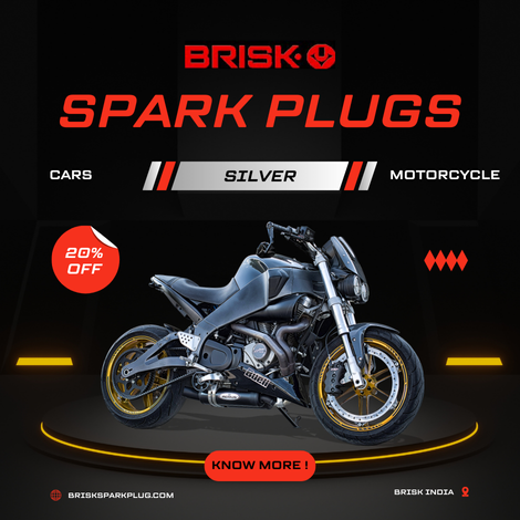 BRISK Spark Plugs for car & bikes