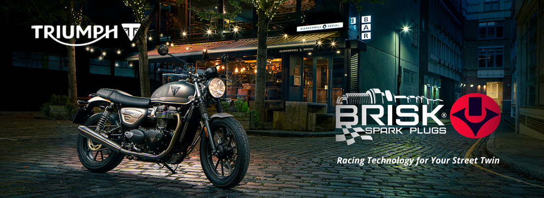 Performance spark plugs for Triumph Street Twin 900 