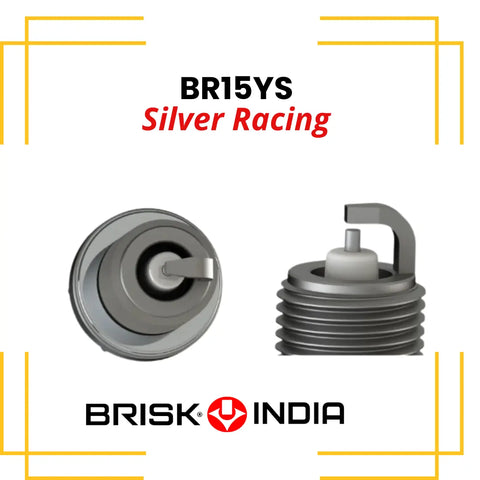 BR15YS BRISK Silver Racing Spark Plug BRISK Spark Plugs