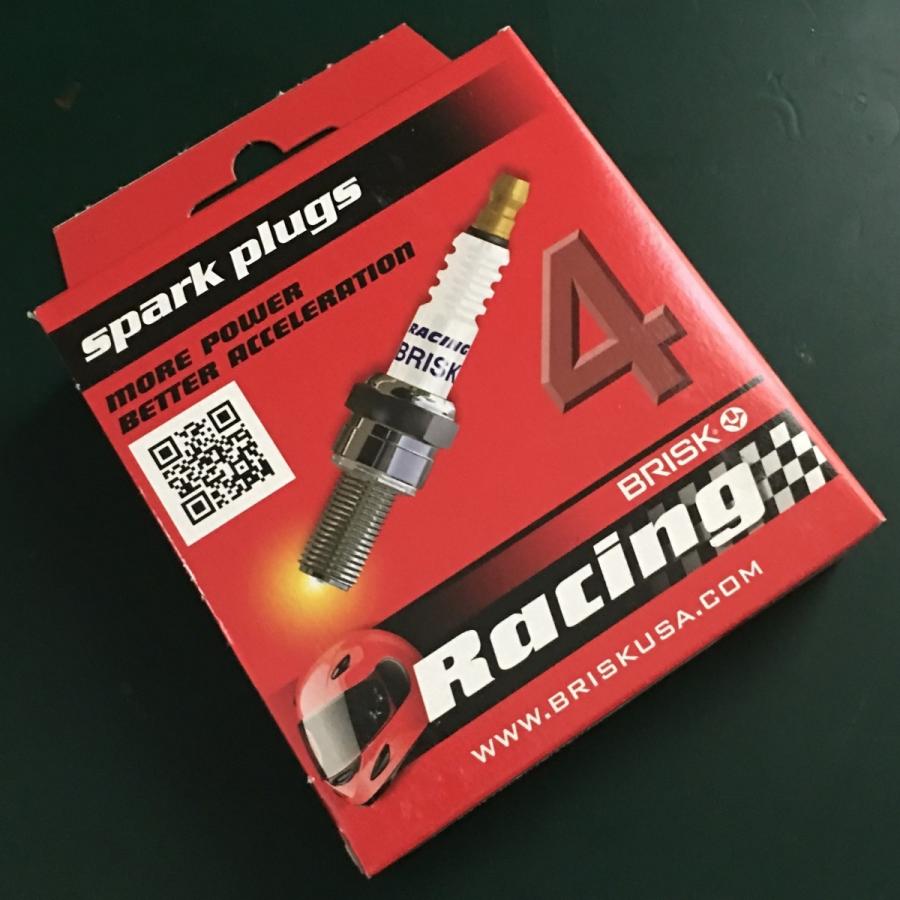 Brisk Racing spark plugs packaging 