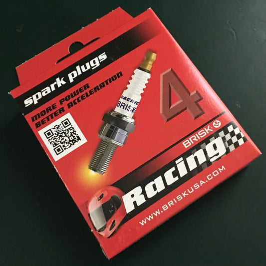 Brisk Racing spark plugs packaging 