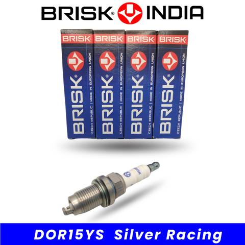 DOR15YS Silver Racing BRISK Spark Plugs