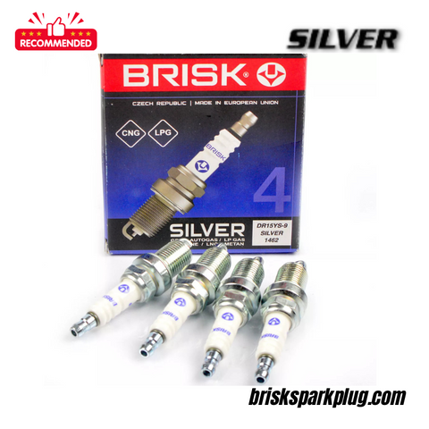 DR15YS Silver BRISK Spark Plugs