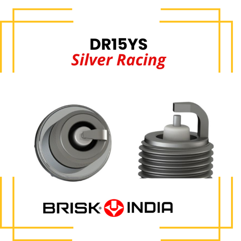 DR15YS Silver BRISK Spark Plugs