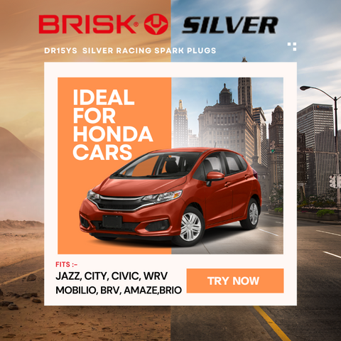 DR15YS Silver BRISK Spark Plugs