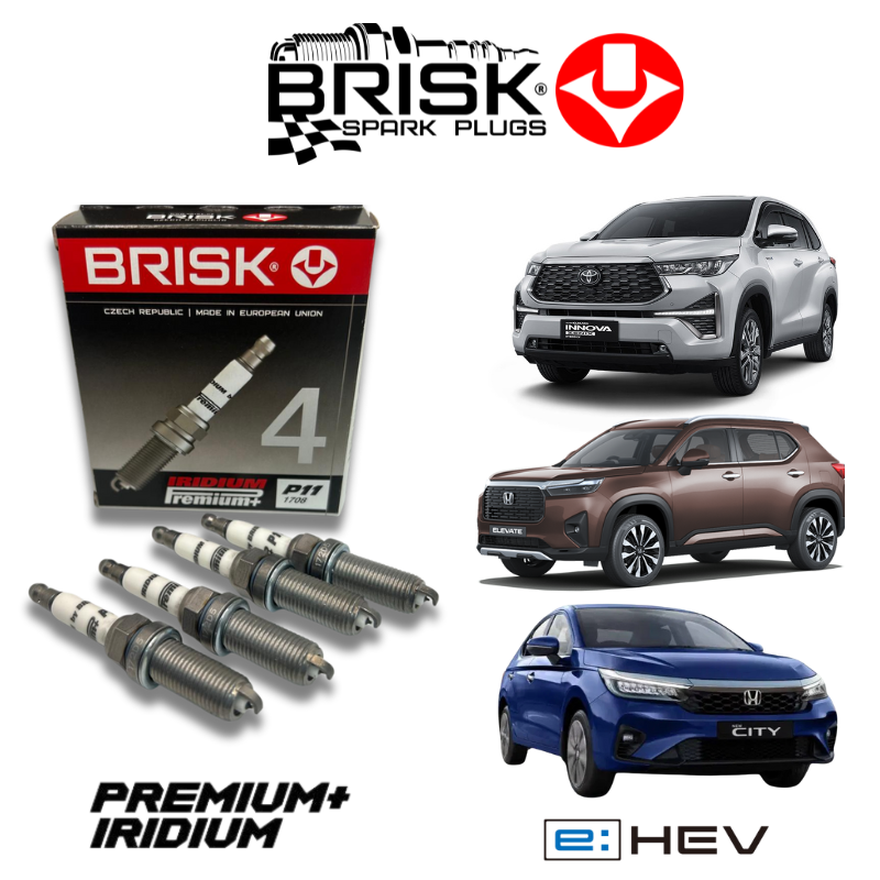 application of BRISK P11 spark plug in Hybrid cars