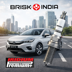 BRISK Premium Iridium P2 Spark Plug – Honda City, Jazz, WRV, Amaze | NGK IFR6B-11 Replacement BRISK Spark Plugs