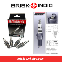 BRISK Premium+ Iridium P48 Spark Plug