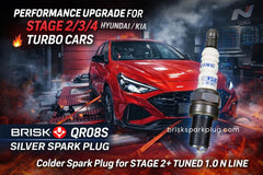 BRISK Silver QR08S Spark Plugs BRISK Tabor