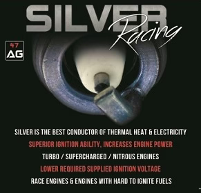 Silver Racing Spark Plug Advantages and salient features 