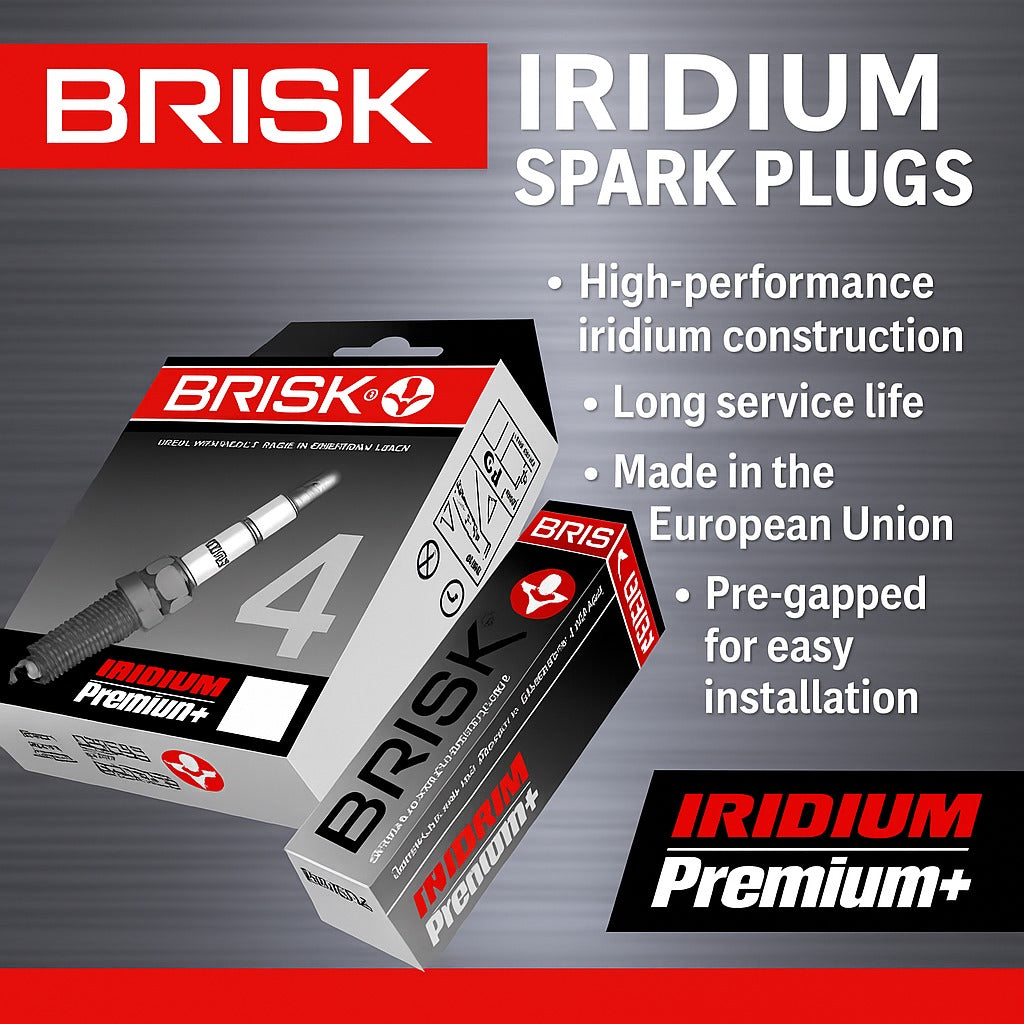 advantages of BRISK Premium Iridium Spark Plugs 