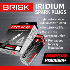 advantages of BRISK Premium Iridium Spark Plugs 