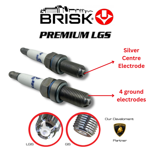 AAOR10LGS Premium LGS BRISK Spark Plugs