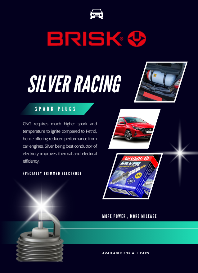 buy BRISK Silver Spark Plugs online in India 